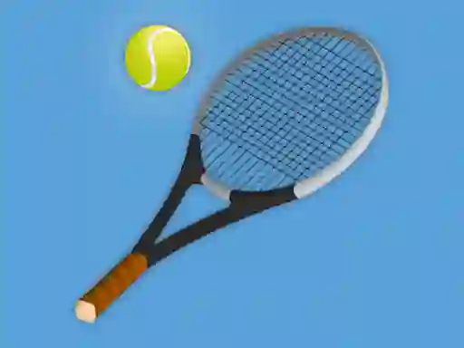 Spel Tennis Ball på nätet