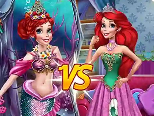 Spel Mermaid vs Princess på nätet