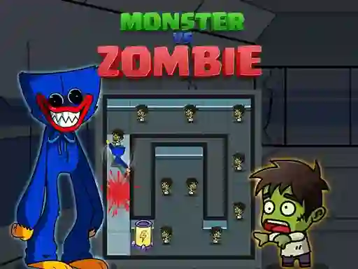 Spel Monster vs Zombie på nätet
