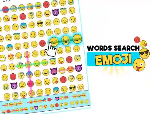 Spel Word Search Emoji Edition på nätet