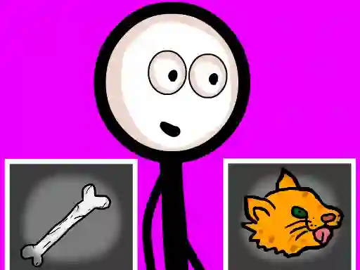 Spel Stickman Choosing actions på nätet