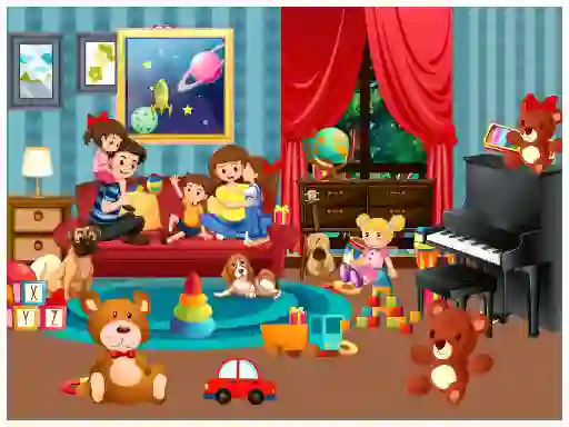 Spel Hidden Toys på nätet