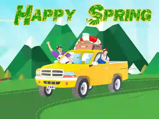 Spel Happy Spring Jigsaw Puzzle på nätet