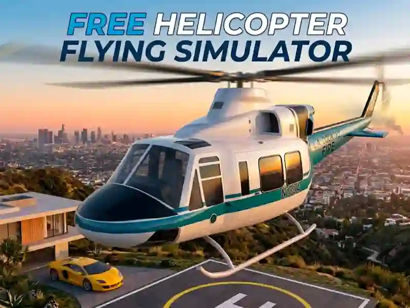 Spel Free Helicopter Flying Simulator på nätet