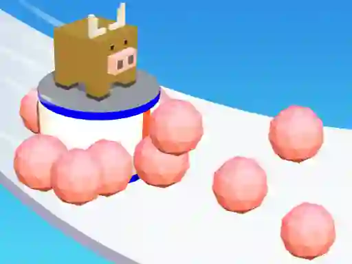 Spel Sticky Ball Rush på nätet