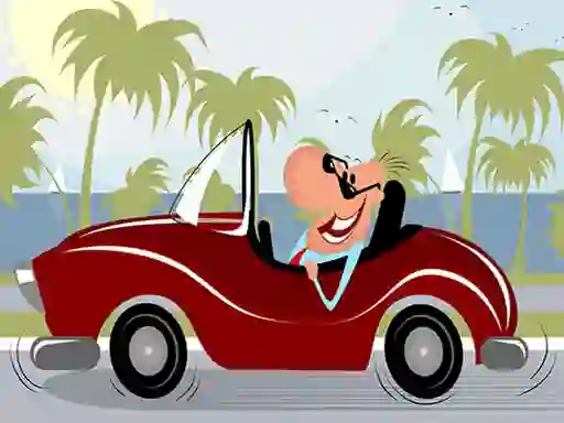 Spel Convertible Cars Jigsaw på nätet