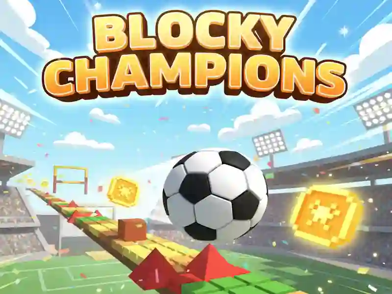Spel Blocky champions på nätet