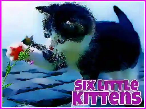 Spel Six Little Kittens på nätet