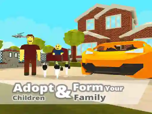 Spel KOGAMA Adopt Children and Form Your Family på nätet