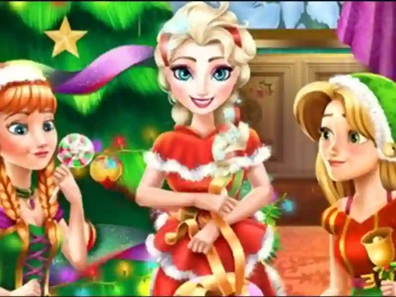 Spel Disney Princess Christmas Party på nätet