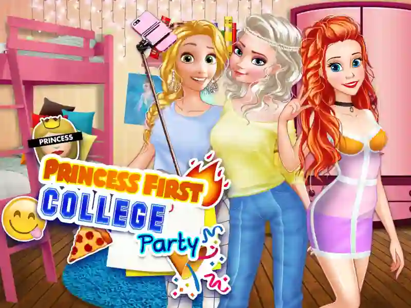 Spel Princess First College Party på nätet