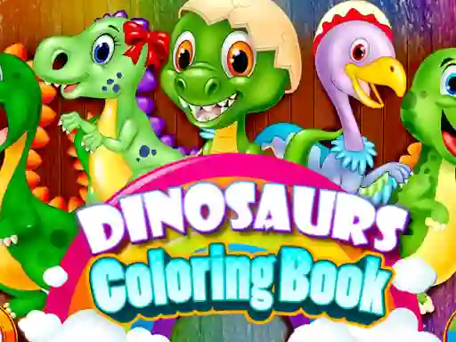 Spel Dinosaurs Coloring Book på nätet