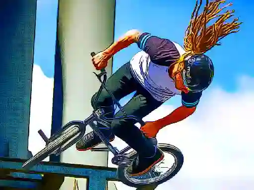 Spel bmx bikes jigsaw på nätet