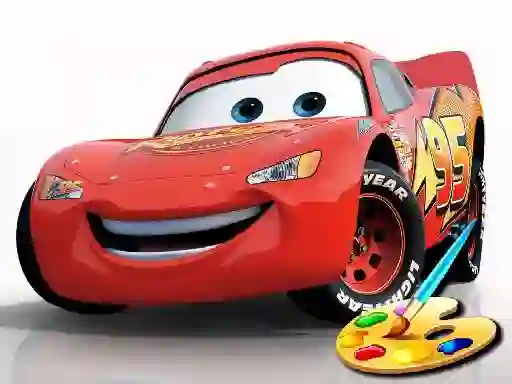 Spel Disney Cars Coloring Book på nätet