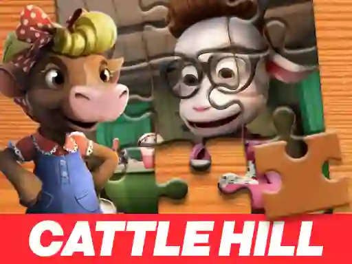 Spel Christmas at Cattle Hill Jigsaw Puzzle på nätet