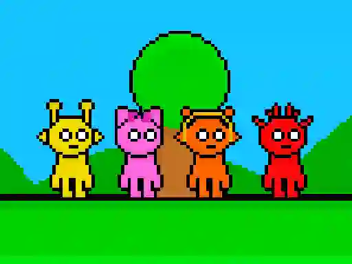 Spel Sprunki Team på nätet