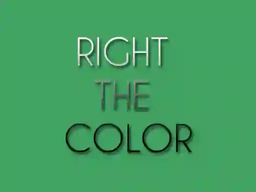 Spel Right the Color på nätet