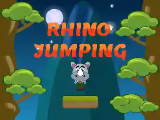 Spel Rhino Jumping på nätet