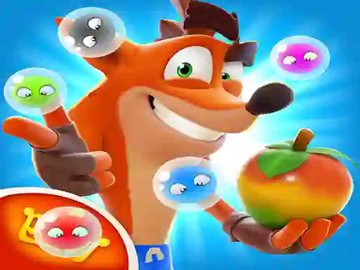 Spel Crash Bandicoot Bubbles på nätet