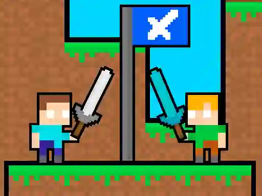 Spel Friends Battle Swords Drawn på nätet