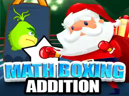 Spel Math Boxing Christmas Addition på nätet