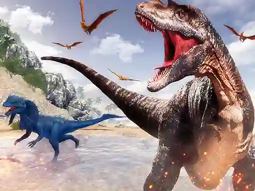 Spel Deadly Dinosaur Hunter Shooter på nätet