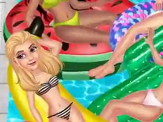 Spel Princess Pool Party Floats på nätet