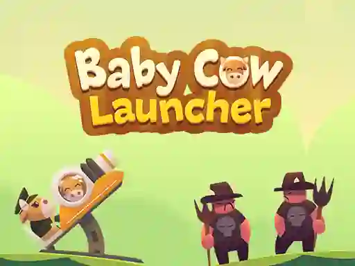 Spel Baby Cow Launcher på nätet