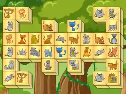 Spel Cats mahjong på nätet