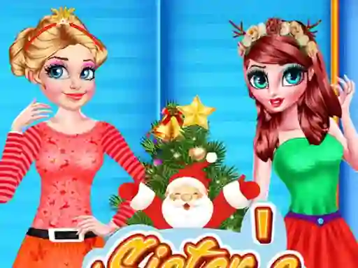 Spel Sisters Christmas Tree på nätet