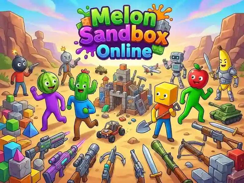 Spel Melon Sandbox Online på nätet