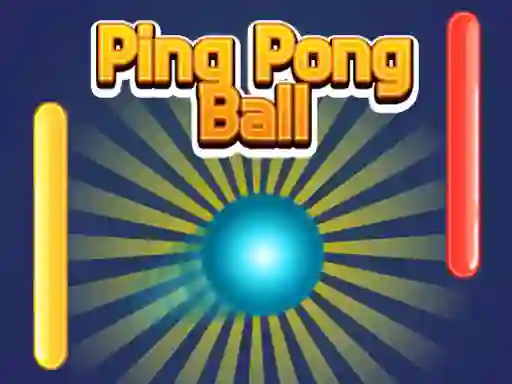 Spel Ping Pong Ball på nätet