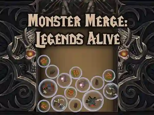 Spel Monster Merge Legends Alive på nätet
