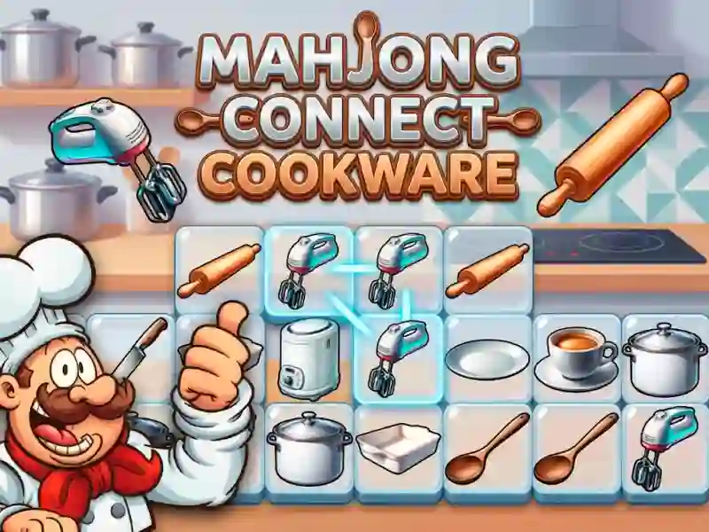 Spel Mahjong Connect Cookware på nätet