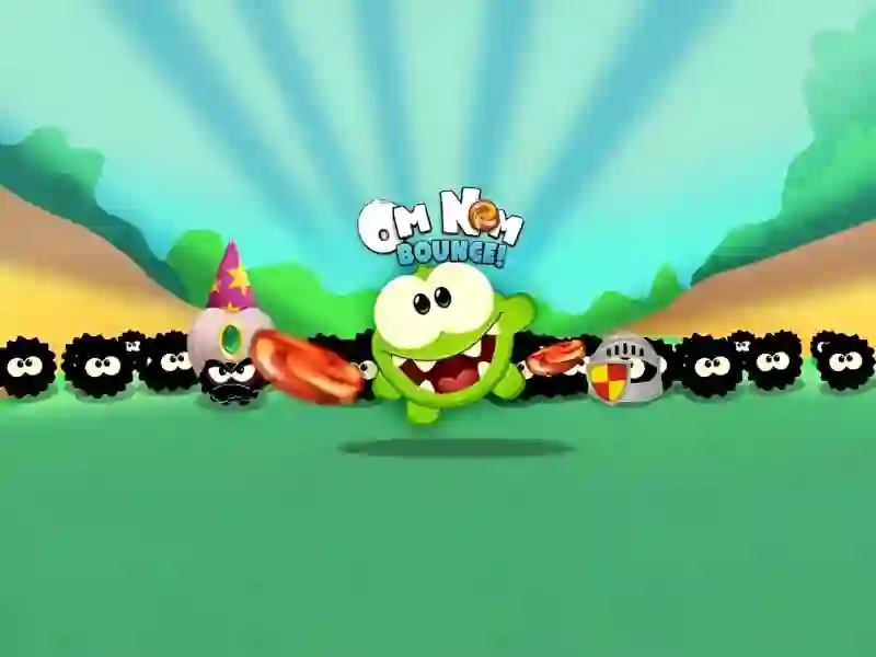 Spel Om Nom Bounce på nätet