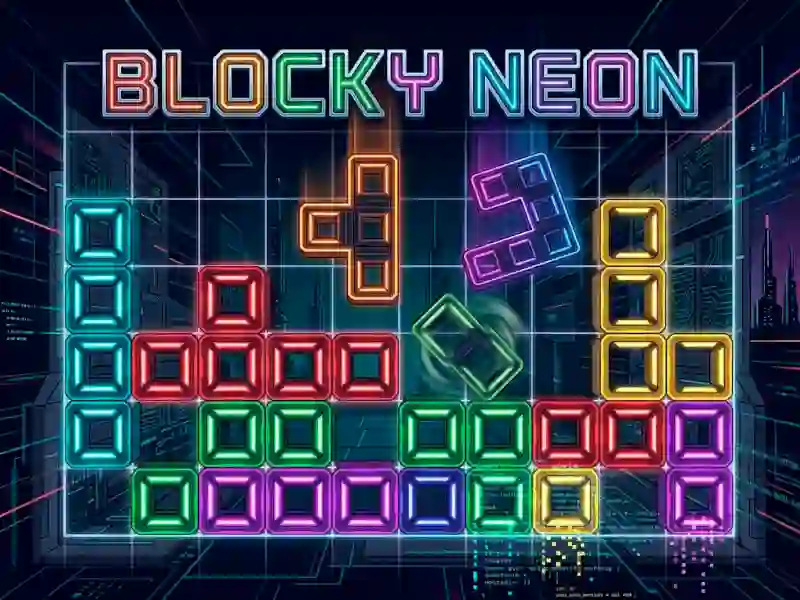 Spel Blocky Neon på nätet