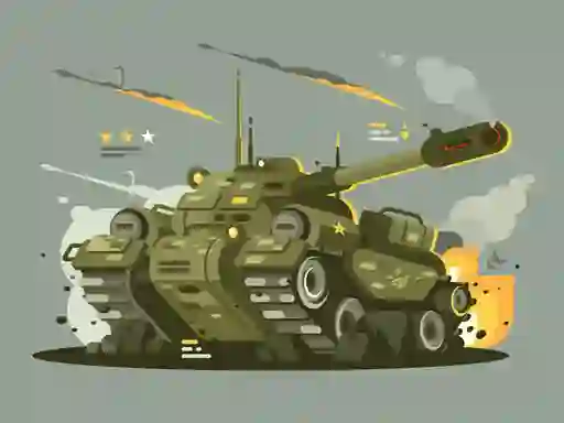 Spel Military Vehicles Match 3 på nätet