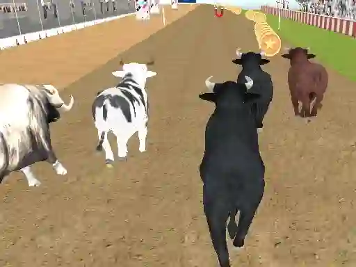 Spel Angry Bull Racing på nätet