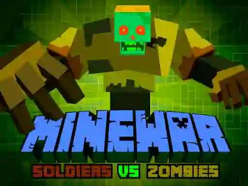 Spel Minewar Soldiers vs Zombies på nätet