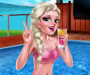 Spel Ice Queen Pool Day på nätet