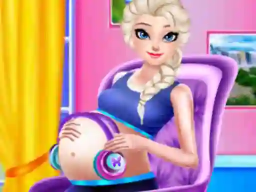 Spel Ice Princess Pregnant Caring på nätet