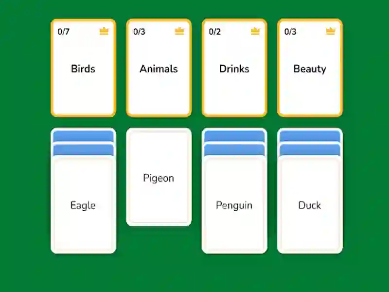 Spel Word Solitaire på nätet