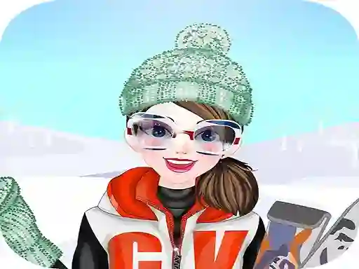 Spel Happy Ski Dressup på nätet