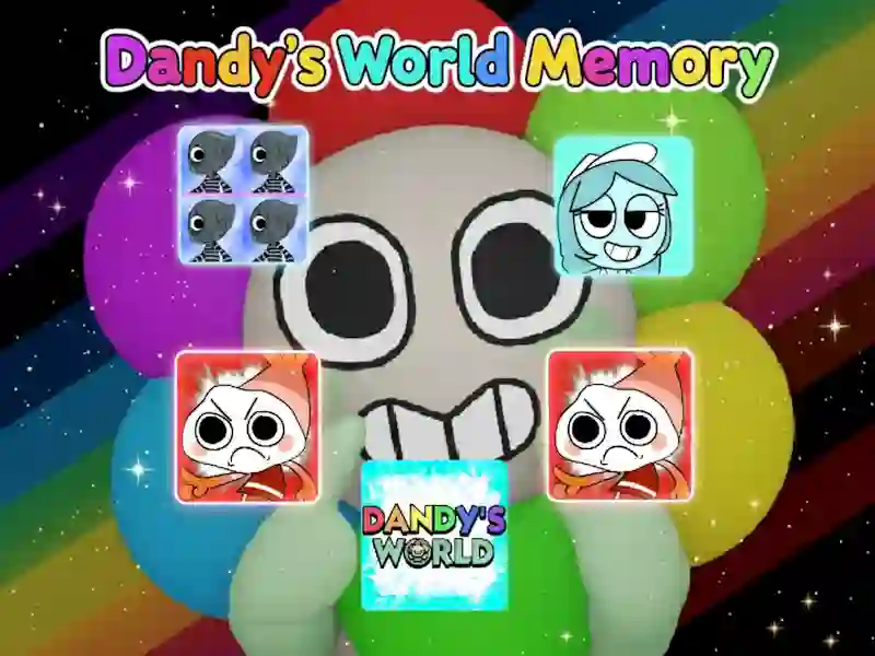 Spel Dandy's World Memory på nätet