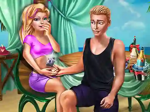 Spel Ellie Beach Proposal på nätet