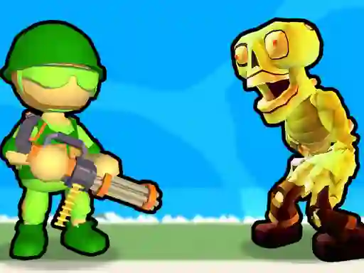 Spel Destruction of Stickman Zombie på nätet