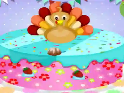 Spel Happy Thanksgiving Cake Master på nätet