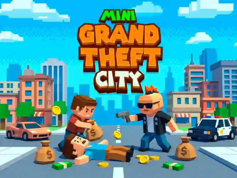Spel Mini Grand Theft City på nätet