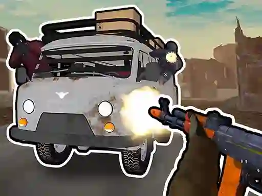 Spel Road Chase. Shooter Realistic Guns på nätet