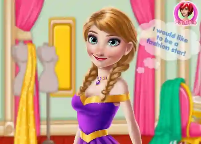 Spel Ice Princess Modeling Carrer på nätet